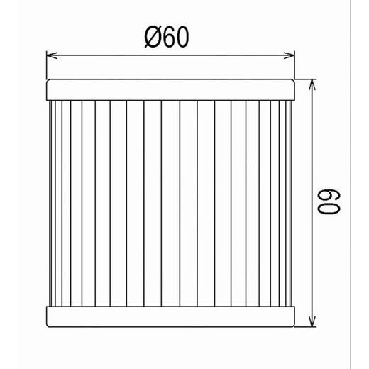 OLJNI FILTER CHAMPION COF581 100609955