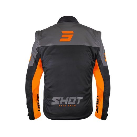 JAKNA SHOT SOFTSHELL LITE A08-15B1-B03-08 BLACK / ORANGE S