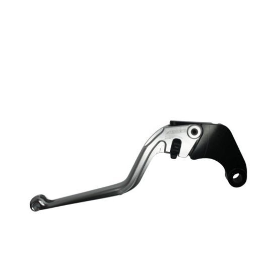 CLUTCH LEVER ACCOSSATO FIXED CNC-WORKED ALUMINIUM, SILVER