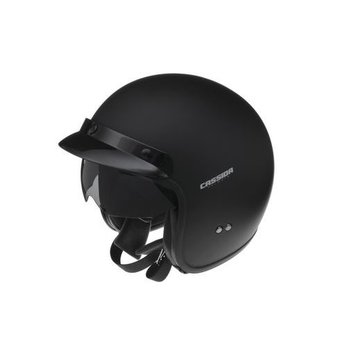 JET ČELADA CASSIDA OXYGEN BLACK MATT XL