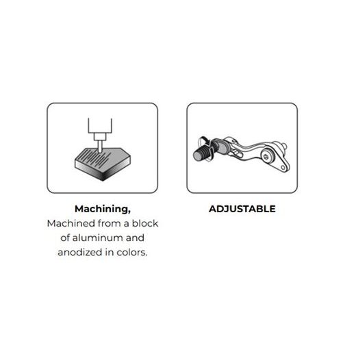 GEAR SHIFT PEDAL PUIG 22123R RDEČ ADJUSTABLE