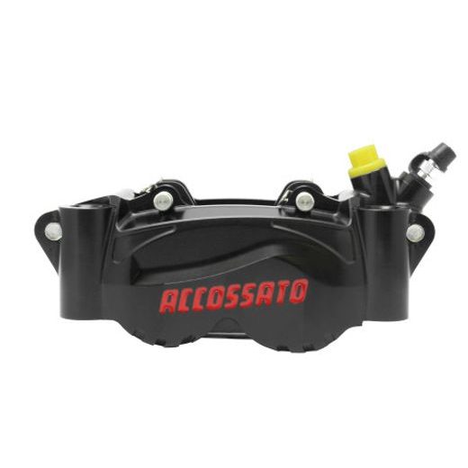RADIAL BILLET 2-PIECE CALIPER ACCOSSATO PZ011 - DISTANCE 100 MM PISTON IN ALUMINIUM