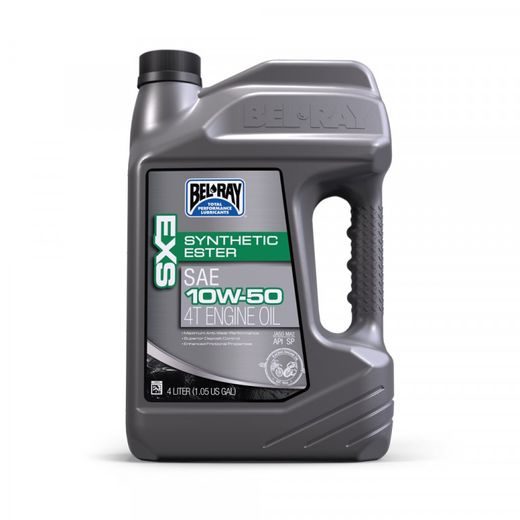MOTORNO OLJE BEL-RAY EXS FULL SYNTHETIC ESTER 4T 10W-50 4 L