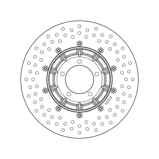 ZAVORNI DISK BREMBO 178B40836 FLOATING