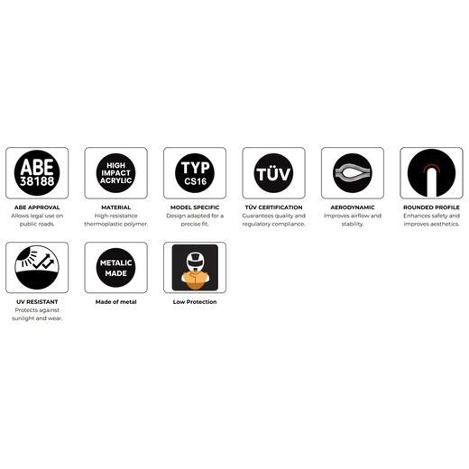 WINDSHIELD PUIG NEW GEN. SPORT 22690H SMOKE