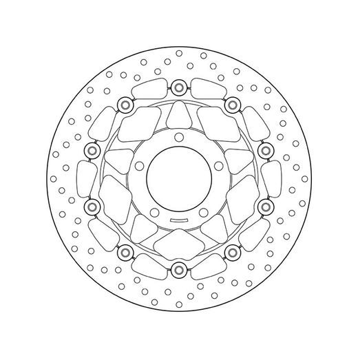 ZAVORNI DISK BREMBO 78B40881 FLOATING