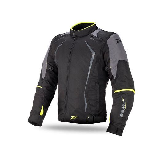 JAKNA SEVENTY DEGREES 70° SD-JR47 BLACK/FLUOR YELLOW 3XL