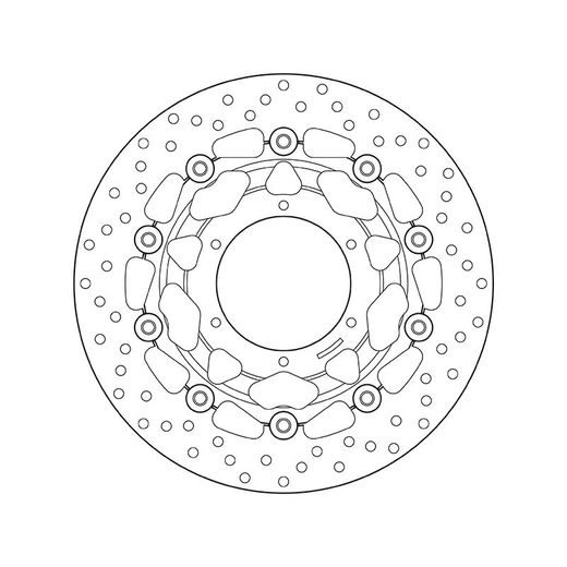 ZAVORNI DISK BREMBO 78B40824 FLOATING