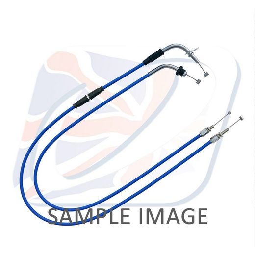THROTTLE CABLES (PAIR) VENHILL S01-4-117-BL FEATHERLIGHT MODER