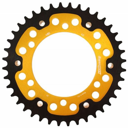 ZADNJI VERIŽNIK (ZOBNIK) SUPERSPROX STEALTH RST-480:40-GLD ZLATA 40T, 525