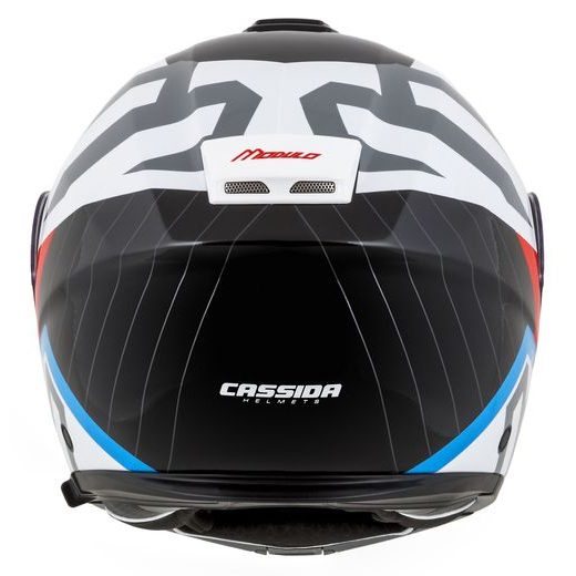 INTEGRALNA ČELADA CASSIDA MODULO 2.1 PROFILE WHITE PEARL/BLACK/BLUE/RED/GREY 2XL
