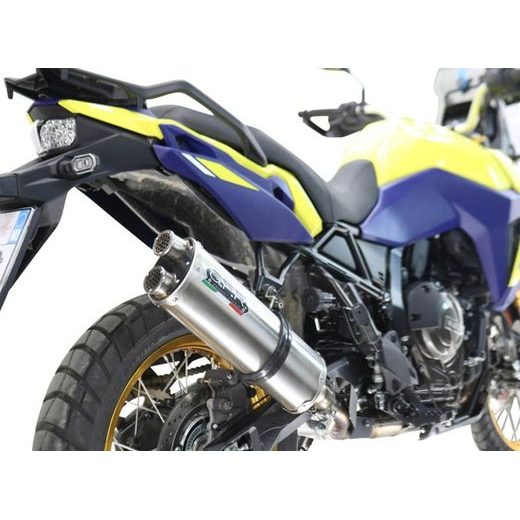 SLIP-ON EXHAUST GPR DUAL INOX E5.S.207.DUAL.IO MATTE INOX INCLUDING REMOVABLE DB KILLER AND LINK PIPE