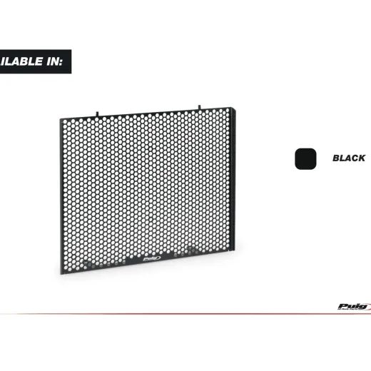 ŠČITNIK HLADILNIKA (RADIATOR COVER) PUIG 22471N ČRNA