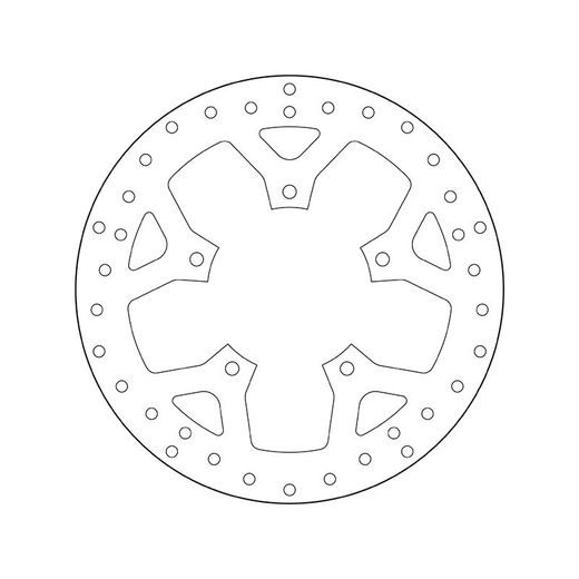 ZAVORNI DISK BREMBO 68B407D9 FIX