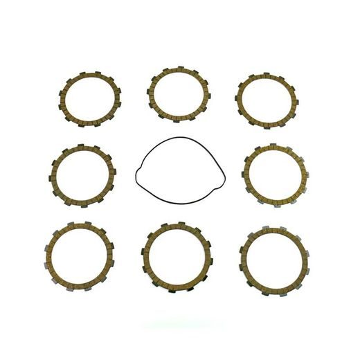 FRICTION PLATES KIT WITH CLUTCH COVER GASKET ATHENA P40230025