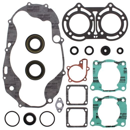 COMPLETE GASKET KIT WITH OIL SEALS WINDEROSA CGKOS 811812