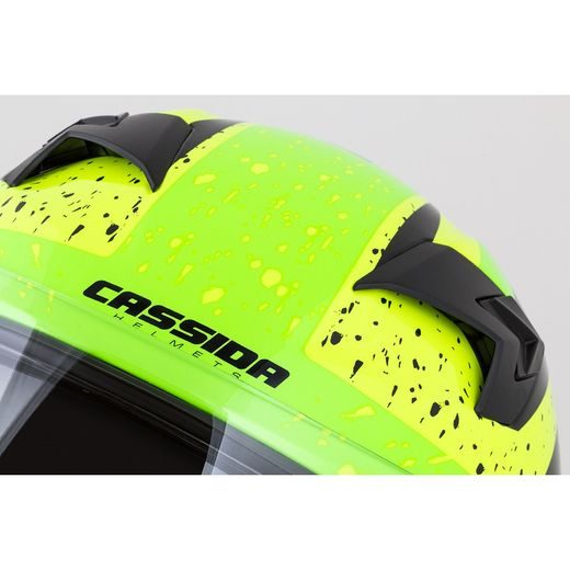 INTEGRALNA ČELADA CASSIDA INTEGRAL 3.0 DRFT PEARL YELLOW/ GREEN 2XL
