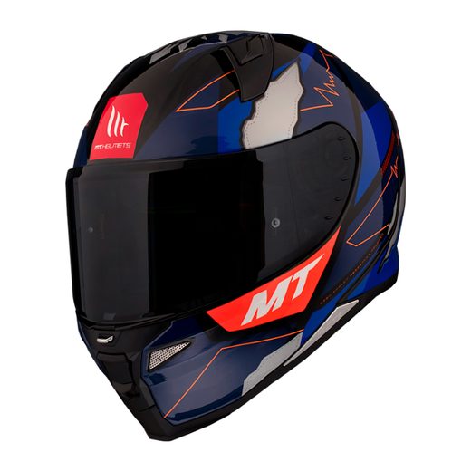 HELMET MT HELMETS REVENGE II GARZO 2020 A7 MATT BLUE XL