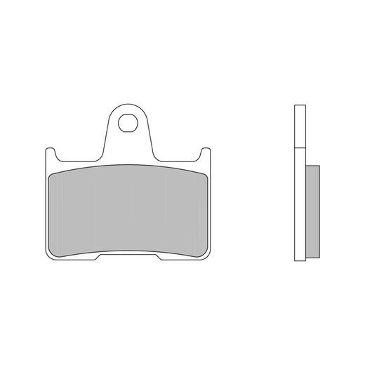 ZAVORNE OBLOGE BREMBO 07SU25SP