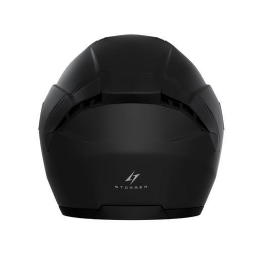 OPEN FACE HELMET STORMER RUN BLACK MATT L