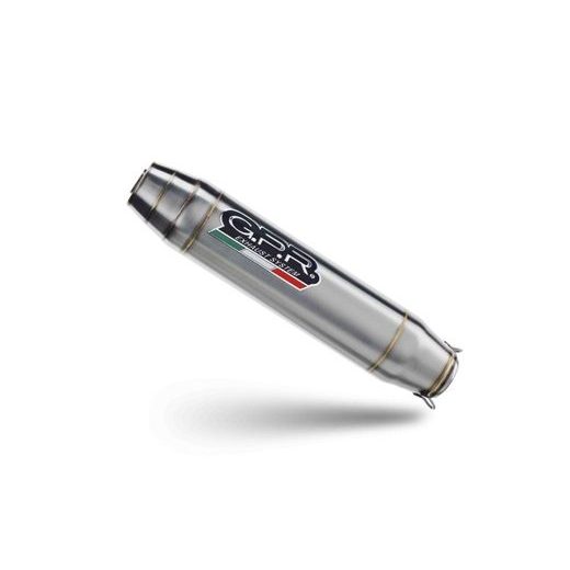 MID-FULL SYSTEM EXHAUST GPR DEEPTONE INOX MO.7.1.CAT.DE BRUSHED STAINLESS STEEL INCLUDING REMOVABLE DB KILLER AND CATALYST