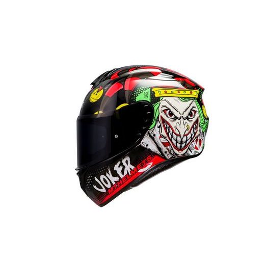 HELMET MT HELMETS TARGO JOKER A1 GLOSS BLACK XS