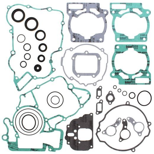 COMPLETE GASKET KIT WITH OIL SEALS WINDEROSA CGKOS 811330