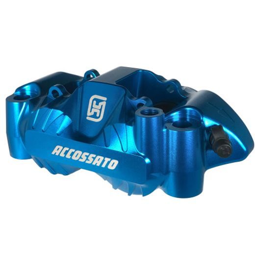 RADIAL BRAKE CALIPER ACCOSSATO PZ004 FORGED MONOBLOCK 108 MM DISTANCE WITH PISTONS IN ALUMINIUM