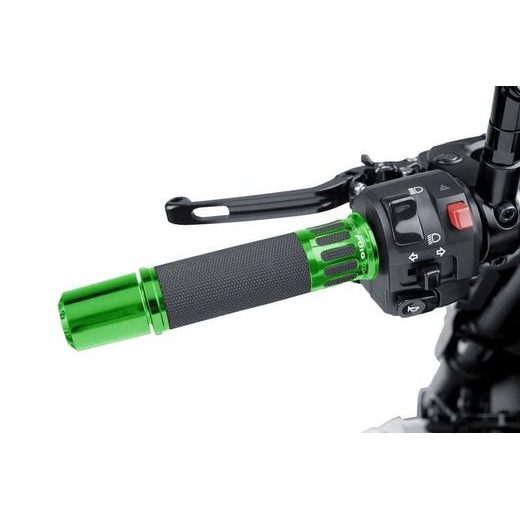 ROČAJI (GRIPI) PUIG RACING 5879V ZELENA 119MM