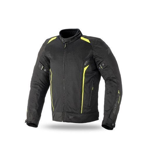 JAKNA SEVENTY DEGREES 70° SD-JT32 BLACK/FLUOR YELLOW S