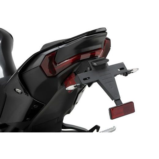 ADJUSTABLE LICENSE SUPPORT PUIG 22436N ČRNA