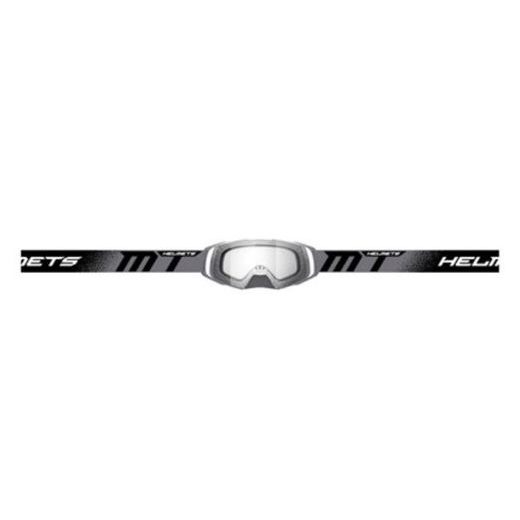 GOGGLE MT HELMETS MX EVO LIFE A2 GRAY 180402415 ČRNA