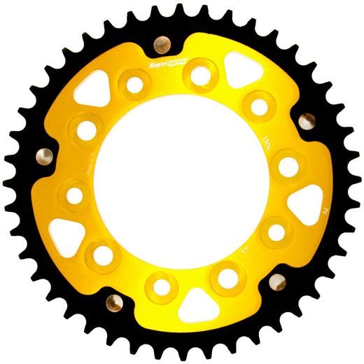 REAR SPROCKET SUPERSPROX STEALTH RST-1304:44-GLD ZLATA 44T, 525
