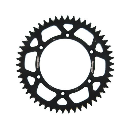 REAR ALU SPROCKET SUPERSPROX RAL-1512:50-BLK ČRNA 50T, 520