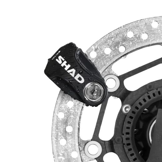 DISC LOCK WITH ALARM SHAD SC62A C0S6210A ČRNA PIN 10MM