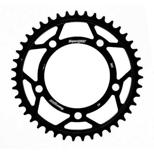 ZADNJI VERIŽNIK (ZOBNIK) SUPERSPROX RFE-302:43-BLK ČRNA 43T, 530