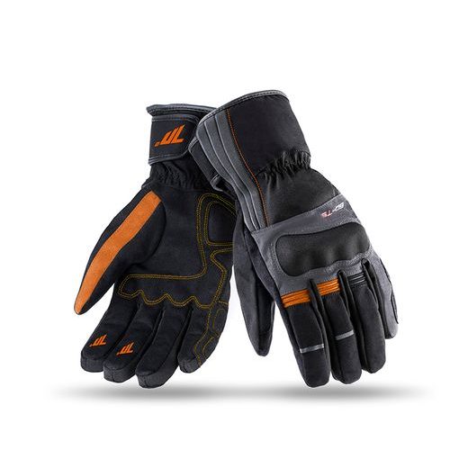 ROKAVICE SEVENTY DEGREES 70° SD-T5 BLACK/DARK GREY/ORANGE S