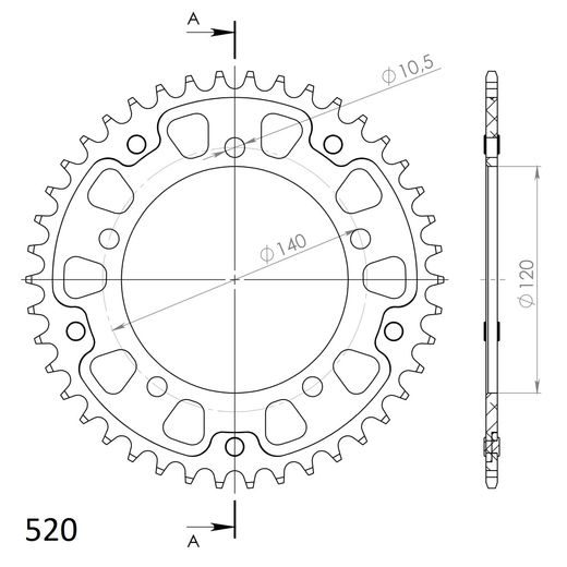 VERIŽNI SET D.I.D CHAIN - SREBRNA CHAIN 525 VX, X-RING (X, NX, QX, XS), CHK FRONT SPROCKET SUPERSPROX, CHK REAR SPROCKET SUPERSPROX STEALTH ZA TRIUMPH BONNEVILLE AMERICA 800 2002-2006
