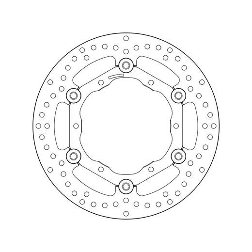 ZAVORNI DISK BREMBO 78B40813 FLOATING