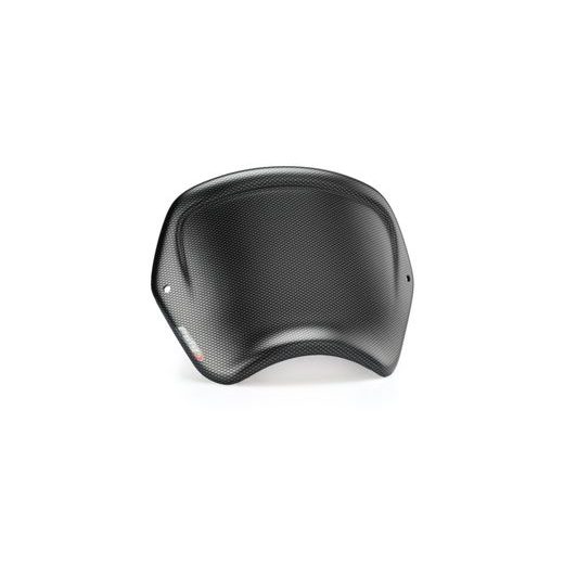 WINDSHIELD PUIG FRONTAL PLATE 22223C CARBON LOOK