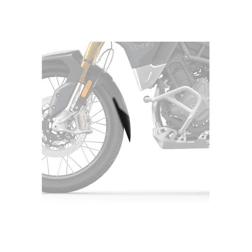 FRONT FENDER EXTENSION PUIG 20477N ČRNA