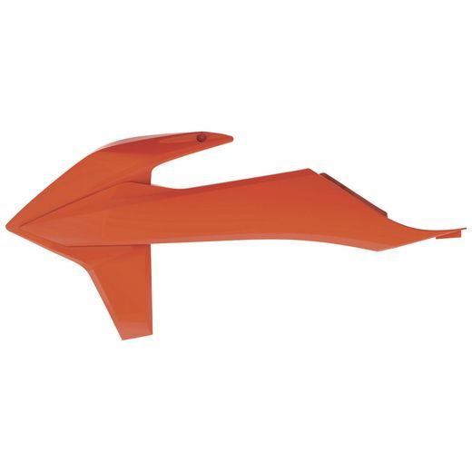 RADIATOR SCOOPS POLISPORT 8422100004 (PAR) ORANGE KTM16