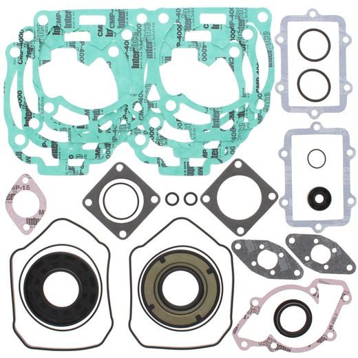 COMPLETE GASKET KIT WITH OIL SEALS WINDEROSA CGKOS 711261