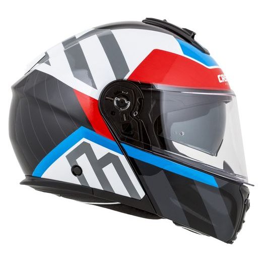 INTEGRALNA ČELADA CASSIDA MODULO 2.1 PROFILE WHITE PEARL/BLACK/BLUE/RED/GREY L