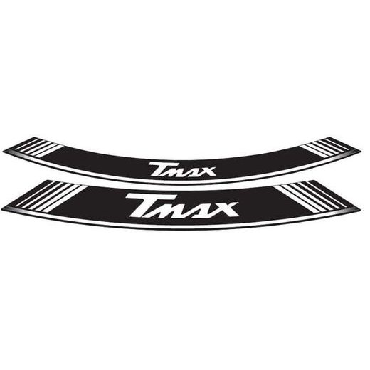 RIM STRIP PUIG T-MAX 5532B WHITE SET OF 8 RIM STRIPS