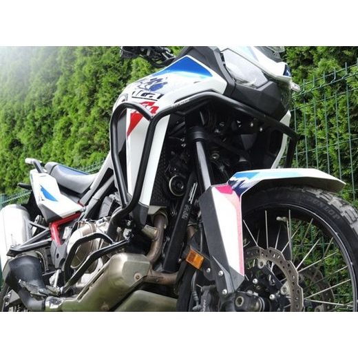 ENGINE GUARDS RDMOTO CF198KD ČRN LOWER+UPPER FRAMES