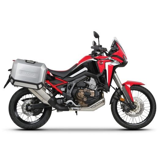 KOMPLET STRANSKIH ALUMINIJASTIH KOVČKOV Z NOSILCI 36L/47L SHAD TERRA SHAD HONDA CRF 1100 AFRICA TWIN