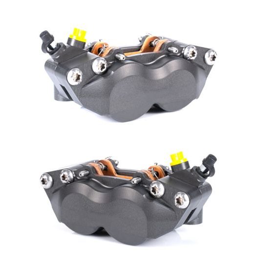 RADIAL BILLET 2-PIECE CALIPER ACCOSSATO PZ011 - DISTANCE 100 MM PISTON IN ALUMINIUM