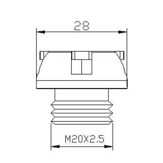 PLUG OIL CAP PUIG 6156A MODER M19X2,5