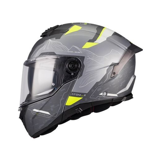 PREKLOPNA ČELADA MT HELMETS ATOM 2 SV HIGHLANDS E2 MATT L